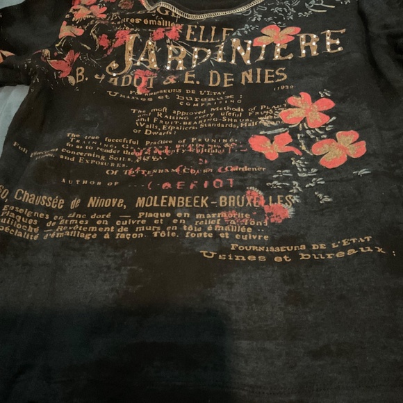 MODE KELSO FASHION TSHIRT PRINT ON FRONT SIZE MEDIUM - Picture 3 of 8